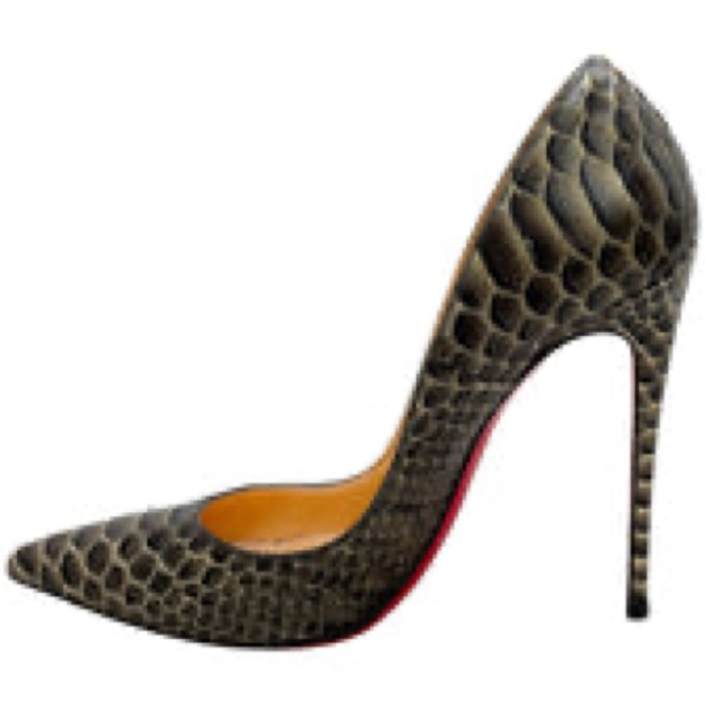 CHRISTIAN LOUBOUTIN PYTHON HEELS
SZ 36.5 - Picture 3 of 6